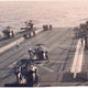 Illustration for article titled The Time When Two Super Carriers Became Floating Army Helicopter Bases